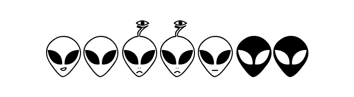 Aliencons TFB  Free Fonts Download