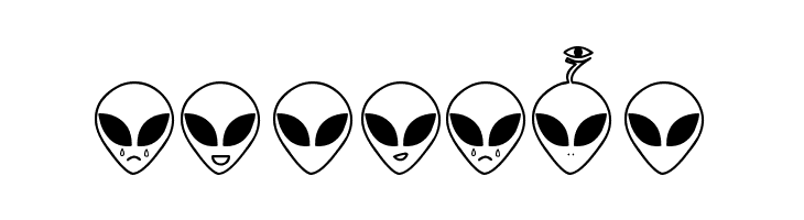 Aliencons TFB  Free Fonts Download