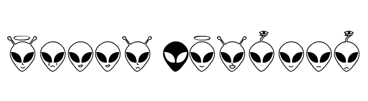 Aliencons TFB  Free Fonts Download