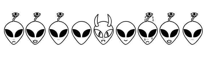 Aliencons TFB  Free Fonts Download