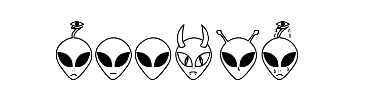 Aliencons TFB  Free Fonts Download