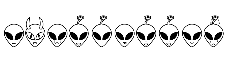 Aliencons TFB  Free Fonts Download
