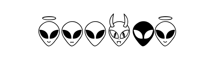 Aliencons TFB  Free Fonts Download