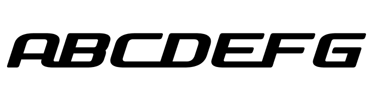 D3 Roadsterism Wide Italic  Free Fonts Download