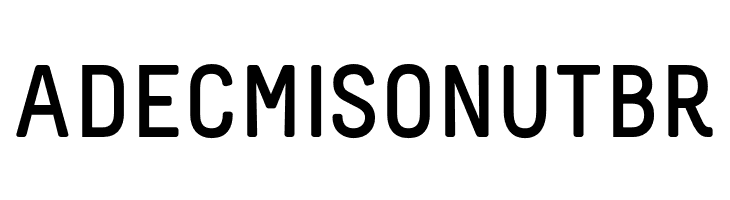 ADECMISONUTBR Melbourne-Bold Font