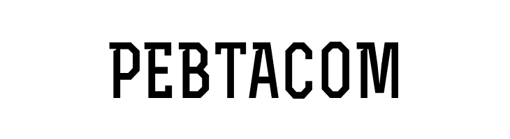 PEBTACOM RexBold Font