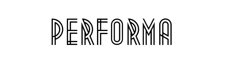 PERFORMA Metropolis1920 Font