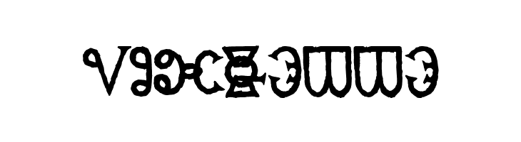 Glagolitic AOE  Free Fonts Download