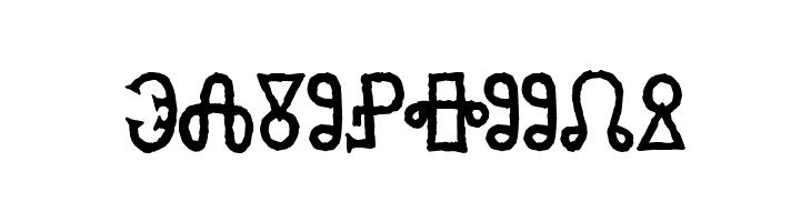 Glagolitic AOE  Free Fonts Download