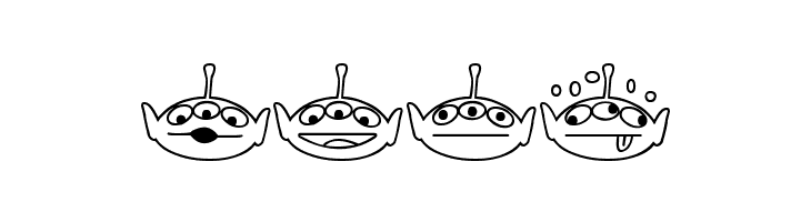 Aliencons two  Free Fonts Download