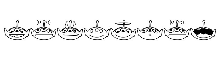 Aliencons two  Free Fonts Download