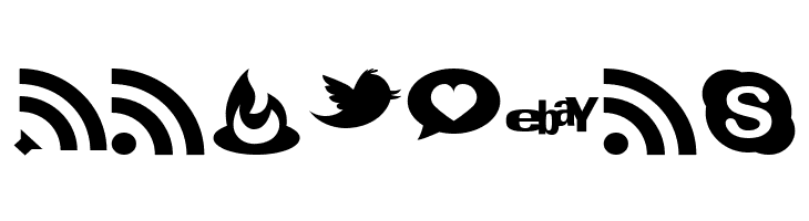 Social Font Face Regular  Free Fonts Download