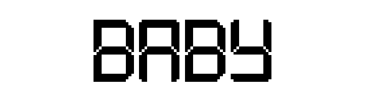 Modern LCD-7  Free Fonts Download