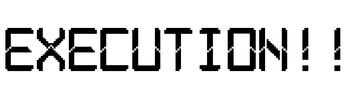 Modern LCD-7  Free Fonts Download