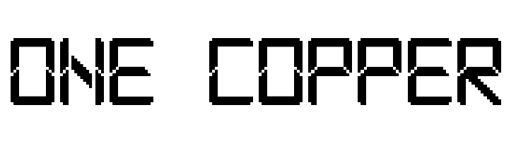 Modern LCD-7  Free Fonts Download