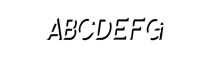 SplendidStencil-Regular  Free Fonts Download