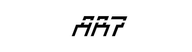 Beam Rider Italic Laser  Free Fonts Download