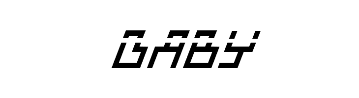 Beam Rider Italic Laser  Free Fonts Download