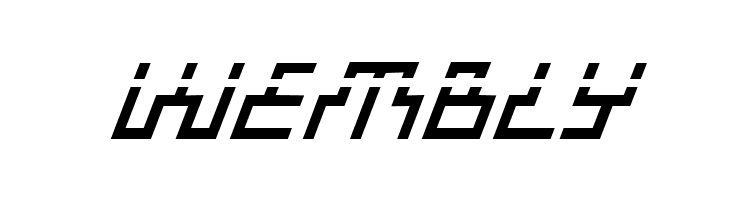 Beam Rider Italic Laser  Free Fonts Download