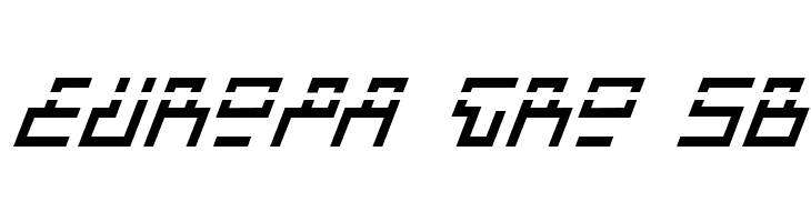 Beam Rider Italic Laser  Free Fonts Download