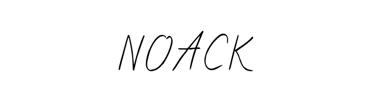 noack ArtCenter-Regular Font