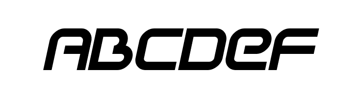 Sci Fied X Italic  Free Fonts Download