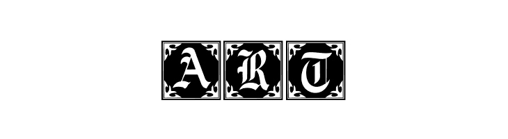 GothicCornerCaps  Free Fonts Download