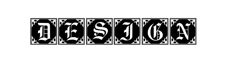 GothicCornerCaps  Free Fonts Download