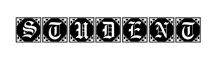 GothicCornerCaps  Free Fonts Download