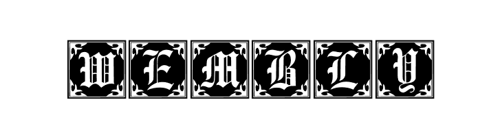 GothicCornerCaps  Free Fonts Download