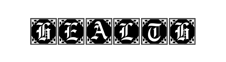 GothicCornerCaps  Free Fonts Download