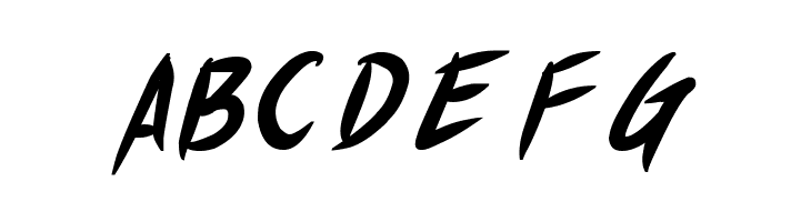 Akiba Punx Bold Italic  Free Fonts Download