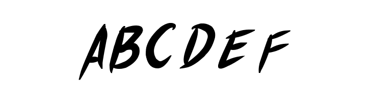 Akiba Punx Bold Italic  Free Fonts Download