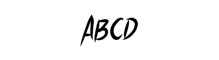 Akiba Punx 2 Italic  Free Fonts Download