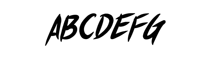 Akiba Punx 2 Bold Italic  Free Fonts Download