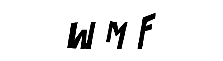 robo pimp slap Italic  Free Fonts Download