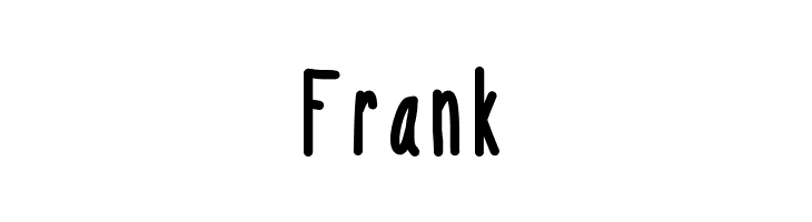 Frank KBSoThinterestingBold Font