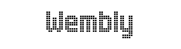 Advanced LED Board-7  Free Fonts Download