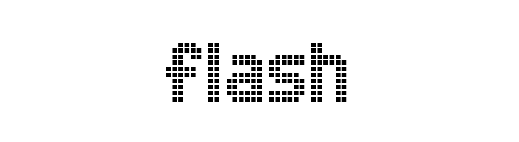 Advanced LED Board-7  Free Fonts Download