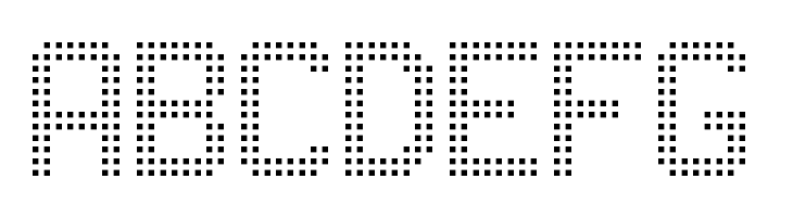 Advanced Dot Digital-7  Free Fonts Download
