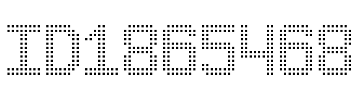 Advanced Dot Digital-7  Free Fonts Download