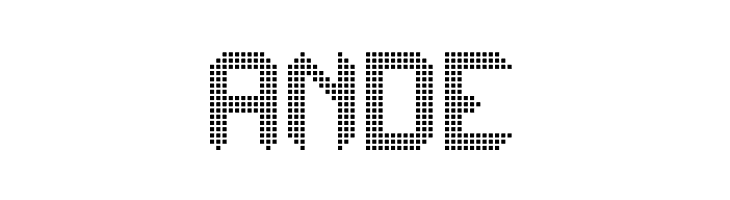 Another X Display tfb  Free Fonts Download