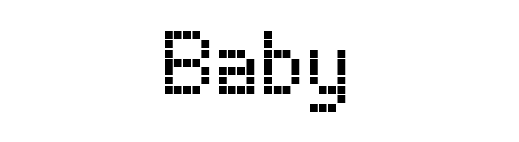 LED Board-7  Free Fonts Download