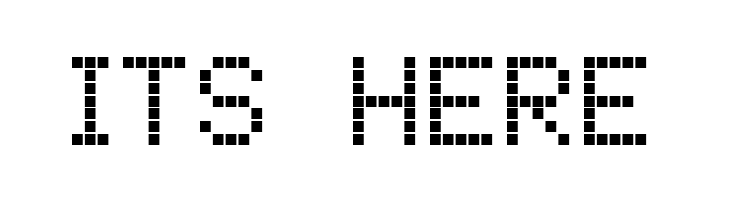 LED Board-7  Free Fonts Download