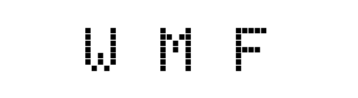 LED Board-7  Free Fonts Download