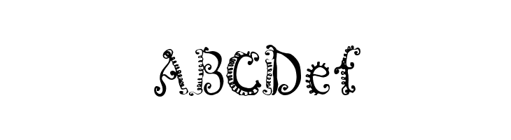 CF Spirality Regular  Free Fonts Download