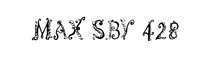 CF Spirality Regular  Free Fonts Download