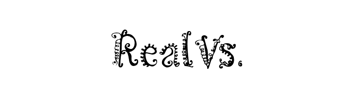 CF Spirality Regular  Free Fonts Download