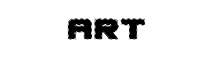 Spac3 halftone  Free Fonts Download