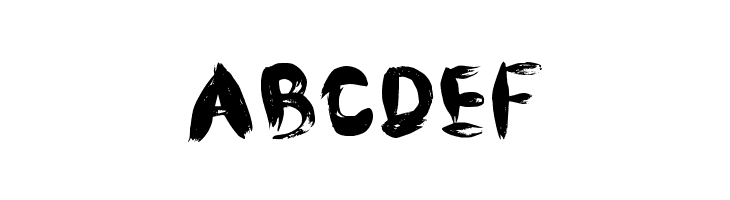 CF Pinceau Regular  Free Fonts Download